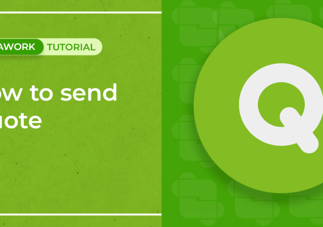 How to send Quote on terawork